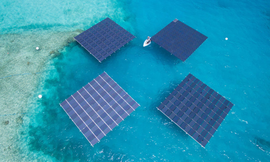 Floating solar panels - Swimsol
