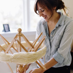 Better knitting: How Raincloud & Sage turns unused wool into organic yarn