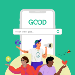 Gexsi is now GOOD. The Search Engine for a better world has a new name.