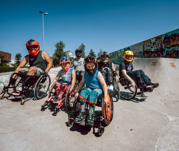 Sit’N’Skate – Inclusion in skateparks and everyday life
