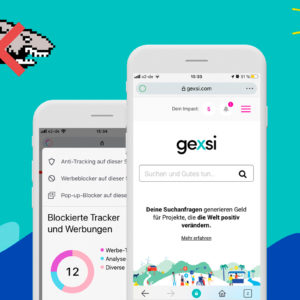 Keine Chance für Datenhaie: Die neue Gexsi App mit Anti-Tracking!